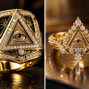 Illuminati Ring ( Male And Female)